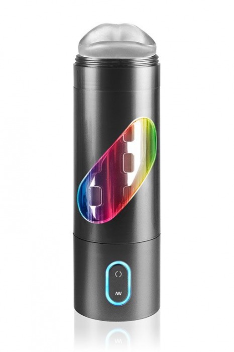 Перезаряжаемый мастурбатор-ротик Extreme Toyz Rechargeable Roto-Bator Mouth - Pipedream - в Новокуйбышевске купить с доставкой