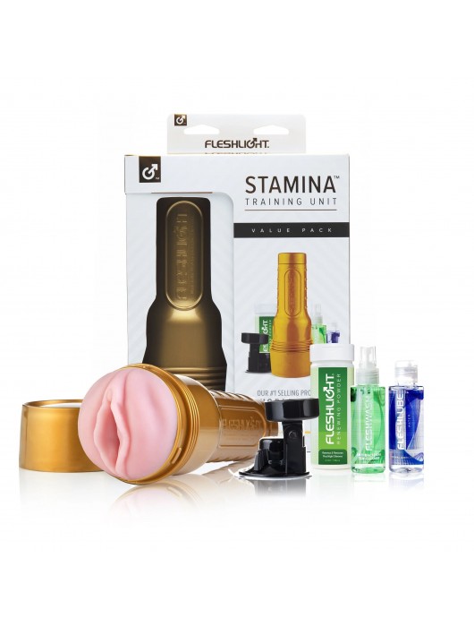 Набор для мастурбации Fleshlight Stamina Training Unit - Fleshlight - в Новокуйбышевске купить с доставкой
