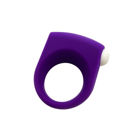 Фиолетовое эрекционное кольцо Puggle Vibrating Ring with Bullet - Adrien Lastic - в Новокуйбышевске купить с доставкой