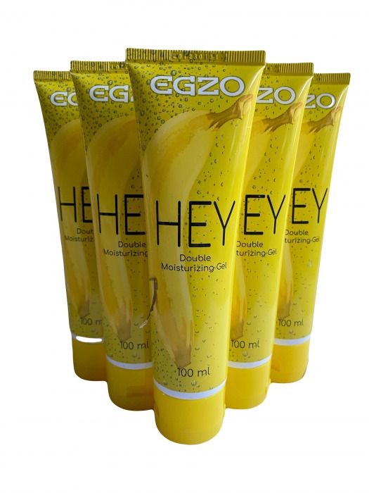 Набор из 5 анальных лубрикантов на водной основе Egzo Hey (по 100 мл.) - EGZO - купить с доставкой в Новокуйбышевске