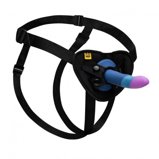 Страпон унисекс Romp Piccolo Pegging Kit - ROMP - купить с доставкой в Новокуйбышевске