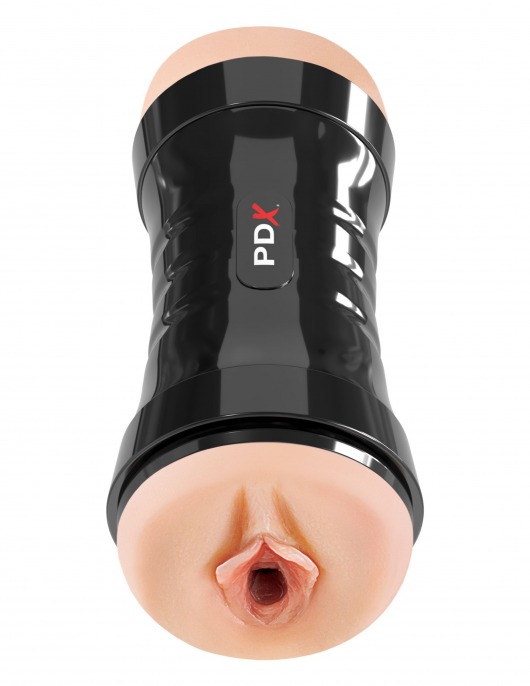 Двусторонний мастурбатор в колбе Super Flip-A-Pussy Over - Pipedream - в Новокуйбышевске купить с доставкой