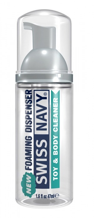 Очищающая пенка для игрушек и тела Toy   Body Cleaner Foamer - 47 мл. - Swiss navy - купить с доставкой в Новокуйбышевске