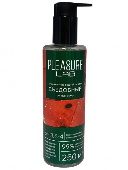Лубрикант на водной основе Pleasure Lab с ароматом арбуза - 250 мл. - Pleasure Lab - купить с доставкой в Новокуйбышевске
