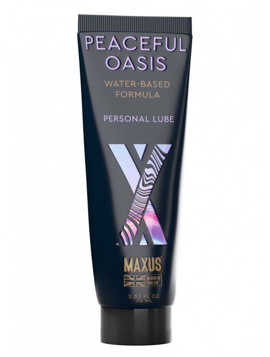 Интимный гель на водной основе MAXUS Peaceful Oasis - 75 мл. - Maxus - купить с доставкой в Новокуйбышевске