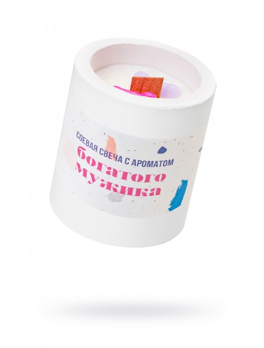 Ароматическая свеча «Богатый мужик» - Pecado - купить с доставкой в Новокуйбышевске