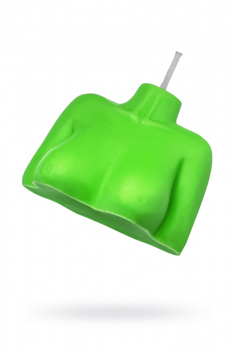 Зеленая сувенирная свеча «Женский силуэт» - Pecado - купить с доставкой в Новокуйбышевске