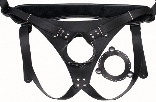 Пояс Hard Brutal для больших насадок - LOVETOY (А-Полимер) - купить с доставкой в Новокуйбышевске