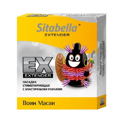 Стимулирующая насадка Sitabella Extender  Воин Масаи - Sitabella - купить с доставкой в Новокуйбышевске