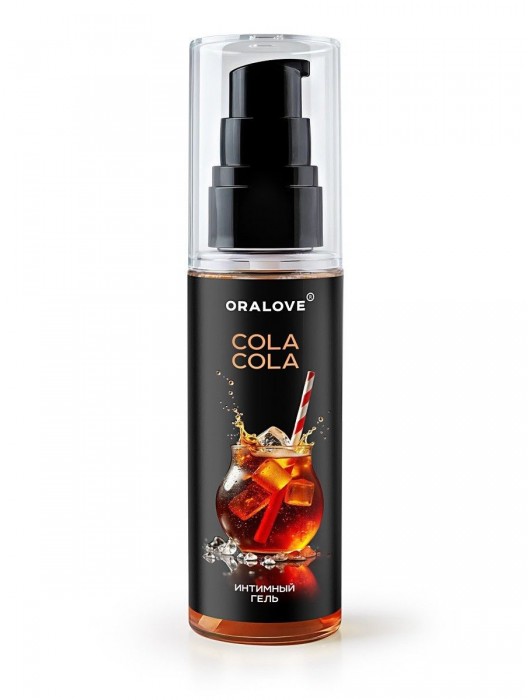 Съедобная смазка на водной основе с ароматом колы - 60 гр. - Биоритм - купить с доставкой в Новокуйбышевске