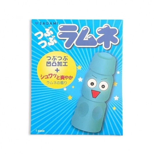 Презерватив Sagami Studded Lemonade с ароматом лимонада - 1 шт. - Sagami - купить с доставкой в Новокуйбышевске