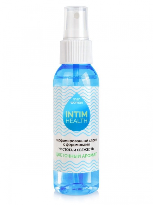 Парфюмированный спрей Intim Health для нижнего белья и тела с цветочным ароматом - 95 мл. -  - Магазин феромонов в Новокуйбышевске