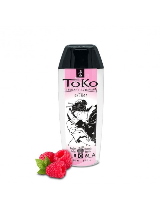Интимная смазка TOKO Aroma Raspberry Feeling с ароматом малины - 165 мл. - Shunga - купить с доставкой в Новокуйбышевске