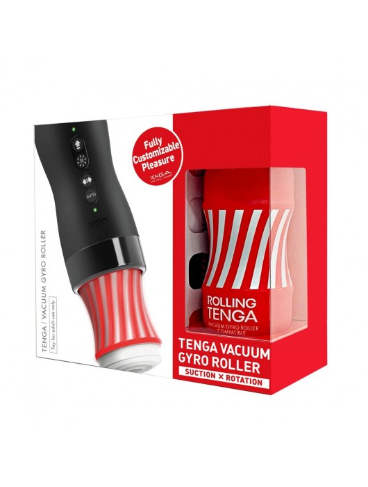 Набор Tenga Vacuum Gyro Roller 3s: мастурбатор и устройство для вращения и создания вакуума - Tenga - в Новокуйбышевске купить с доставкой