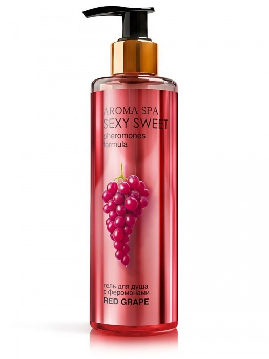 Гель для душа с феромонами и ароматом винограда Red Grape - 200 мл. -  - Магазин феромонов в Новокуйбышевске