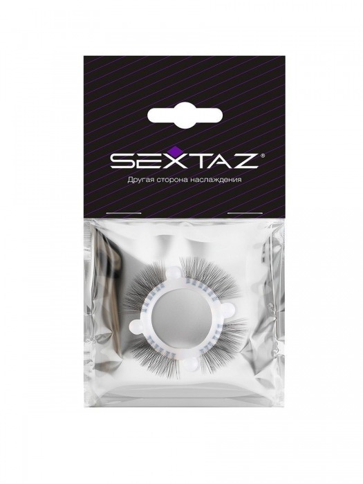 Эластичное кольцо с «ресничками» и 4 шариками - Sextaz - в Новокуйбышевске купить с доставкой