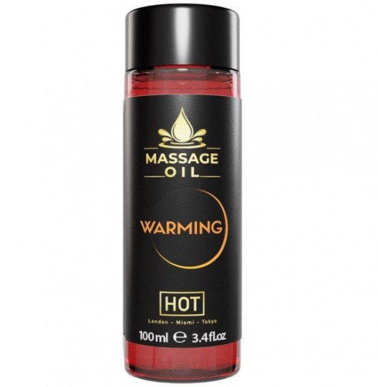 Массажное масло с согревающим эффектом Massage Oil Warming - 100 мл. - HOT - купить с доставкой в Новокуйбышевске