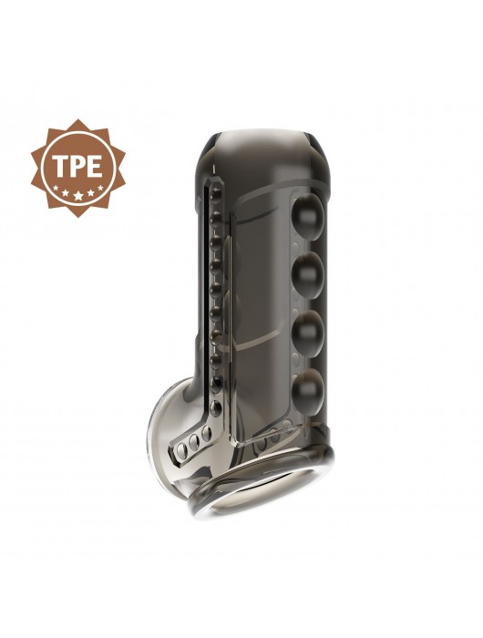 Дымчатая насадка на пенис Farrel - Baile - в Новокуйбышевске купить с доставкой