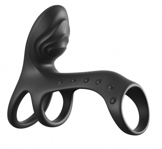 Черная насадка на пенис Ultimate Couples Cage Pro - Pipedream - в Новокуйбышевске купить с доставкой