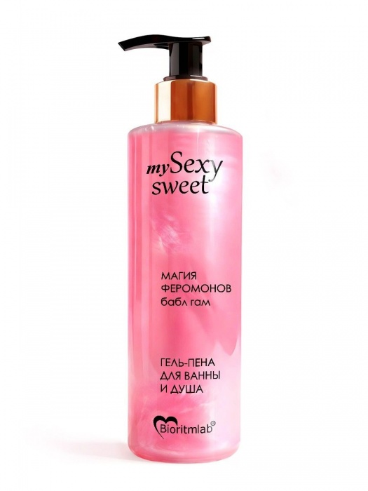 Гель-пена для ванны и душа Sexy Sweet с феромонами и ароматом бабл-гам - 200 мл. -  - Магазин феромонов в Новокуйбышевске