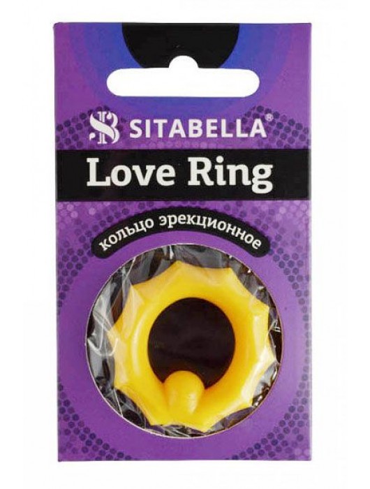 Цветное эрекционное кольцо Love Ring - Sitabella - в Новокуйбышевске купить с доставкой