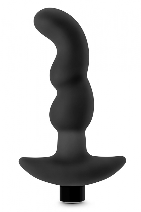 Черный вибромассажер простаты Prostate Massager 03 - 15,2 см. - Blush Novelties - в Новокуйбышевске купить с доставкой