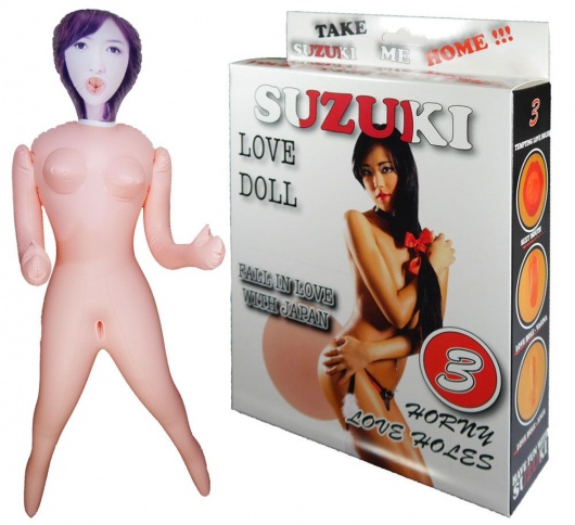 Надувная секс-кукла Suzuki - Boys of Toys - в Новокуйбышевске купить с доставкой