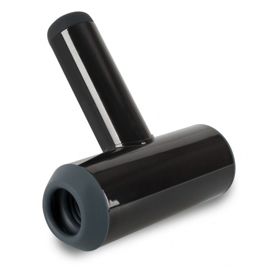 Черный мастурбатор с удобной ручкой Masturbator with 2 Functions - Orion - в Новокуйбышевске купить с доставкой