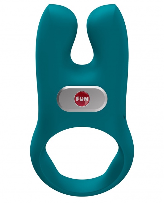 Зеленое эрекционное виброкольцо Nos - Fun Factory - в Новокуйбышевске купить с доставкой