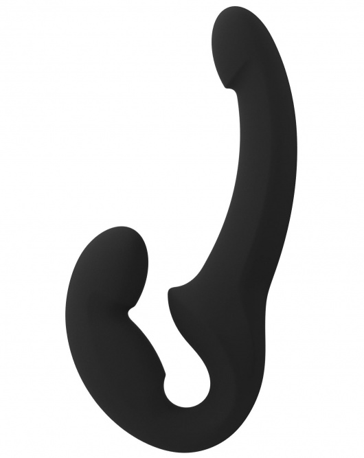 Черный безремневой страпон Share Lite - Fun Factory - купить с доставкой в Новокуйбышевске