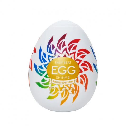 Мастурбатор-яйцо Tenga Egg Shiny II Pride Edition - Tenga - в Новокуйбышевске купить с доставкой