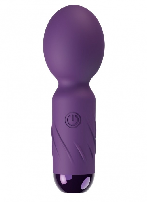 Фиолетовый мини-wand вибратор для стимуляции эрогенных зон - Secwell