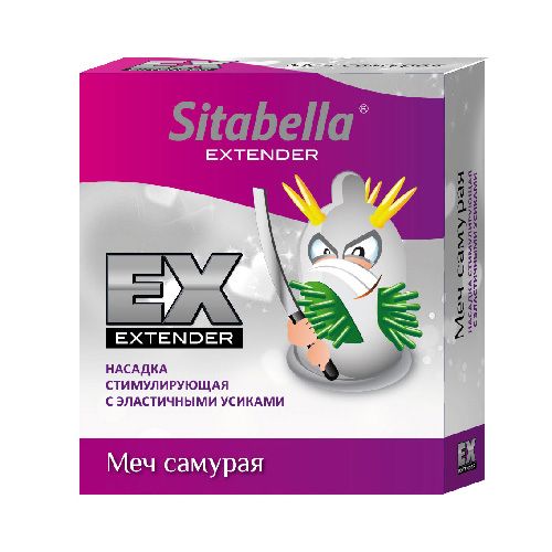 Стимулирующая насадка Sitabella Extender  Меч самурая - Sitabella - купить с доставкой в Новокуйбышевске