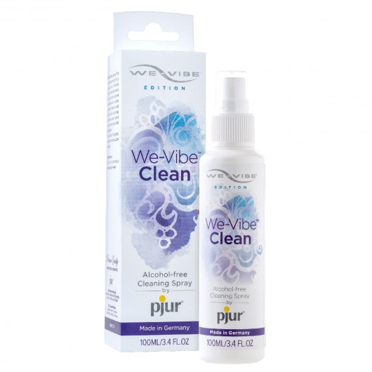 Очиститель для игрушек без спирта We-Vibe Clean - 100 мл. - Pjur - купить с доставкой в Новокуйбышевске