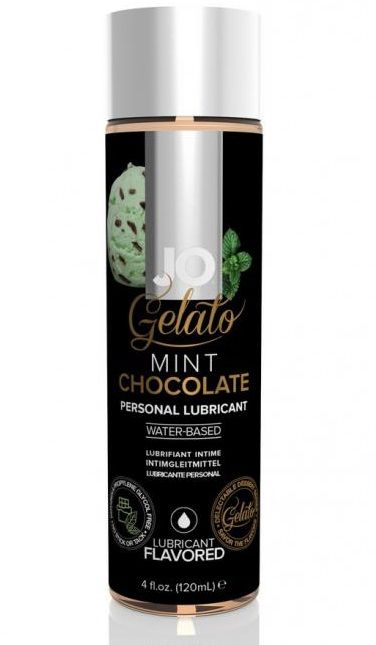Лубрикант с ароматом мятного шоколада JO GELATO MINT CHOCOLATE - 120 мл. - System JO - купить с доставкой в Новокуйбышевске