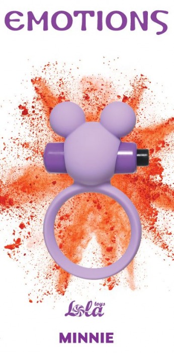Сиреневое эрекционное виброколечко Emotions Minnie - Lola Games - в Новокуйбышевске купить с доставкой