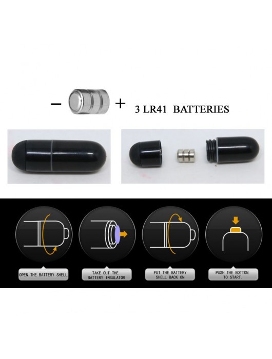 Чёрная насадка с клиторальным вибростимулятором и закрытой головкой - 14 см. - Baile - в Новокуйбышевске купить с доставкой