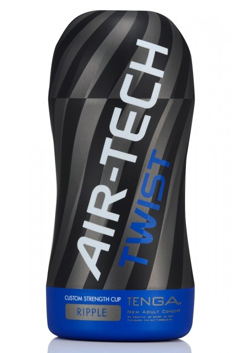 Мастурбатор с регулируемой плотностью обхвата Custom Strength CUP Twist Ripple - Tenga - в Новокуйбышевске купить с доставкой