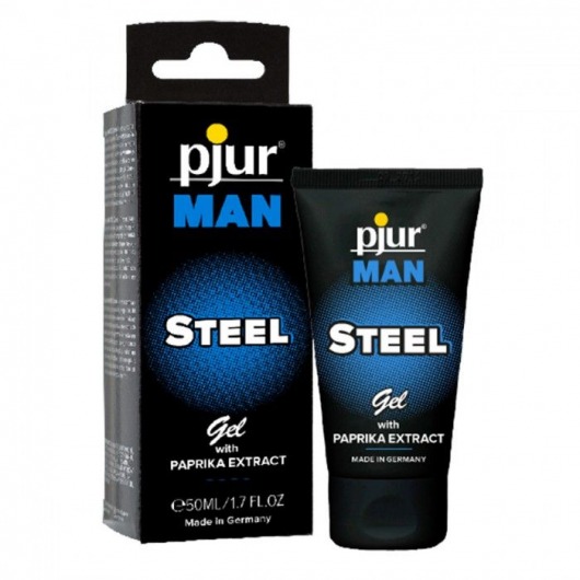 Эрекционный гель для пениса pjur MAN Steel Gel - 50 мл. - Pjur - купить с доставкой в Новокуйбышевске