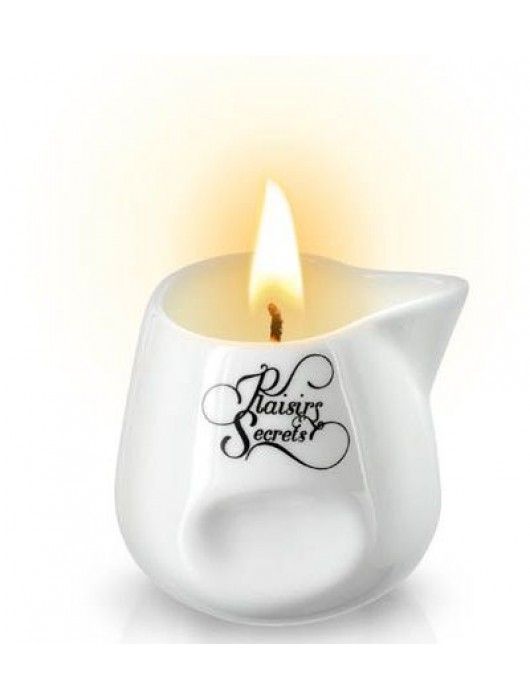 Массажная свеча с ароматом мохито Bougie de Massage Mojito - 80 мл. - Plaisir Secret - купить с доставкой в Новокуйбышевске