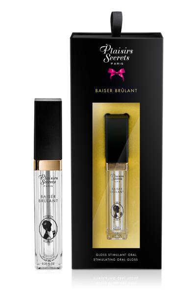 Стимулирующий блеск для губ Baiser Brulant Gloss Plaisirs Secrets - 7 мл. - Plaisir Secret - купить с доставкой в Новокуйбышевске