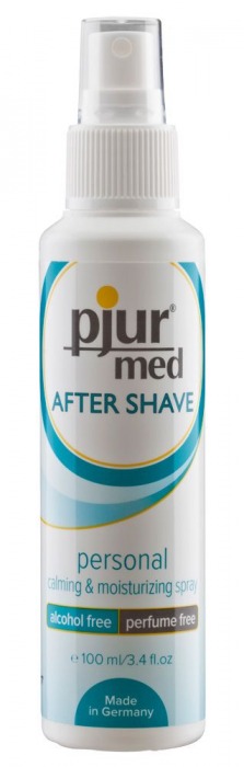 Лосьон после бритья pjur MED After Shave - 100 мл. - Pjur - купить с доставкой в Новокуйбышевске