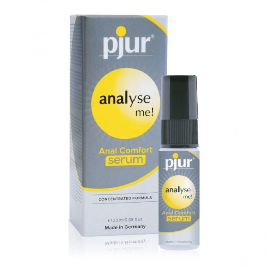 Анальный спрей pjur ANALYSE ME Serum - 20 мл. - Pjur - купить с доставкой в Новокуйбышевске