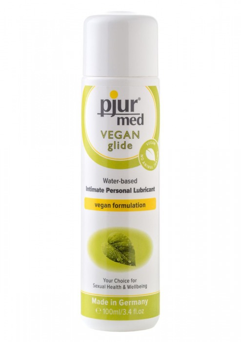 Натуральный лубрикант pjur MED Vegan Gilde - 100 мл. - Pjur - купить с доставкой в Новокуйбышевске
