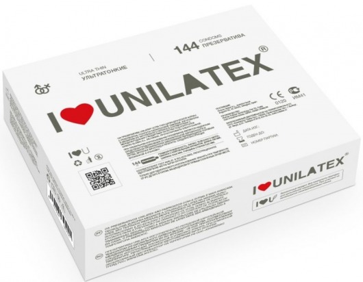 Ультратонкие презервативы Unilatex Ultra Thin - 144 шт. - Unilatex - купить с доставкой в Новокуйбышевске