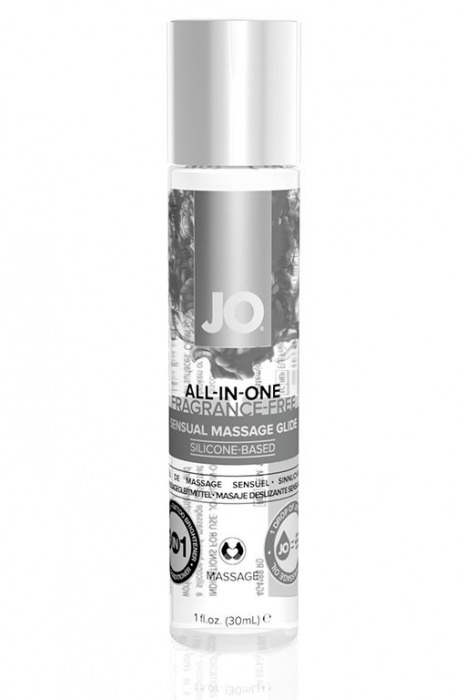 Массажный гель ALL-IN-ONE Massage Oil Sensual нейтральный - 30 мл. - System JO - купить с доставкой в Новокуйбышевске
