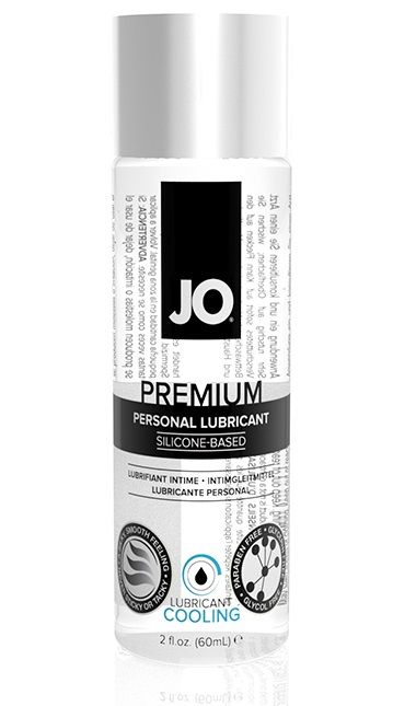 Охлаждающий лубрикант на силиконовой основе JO Personal Premium Lubricant Cooling - 60 мл. - System JO - купить с доставкой в Новокуйбышевске