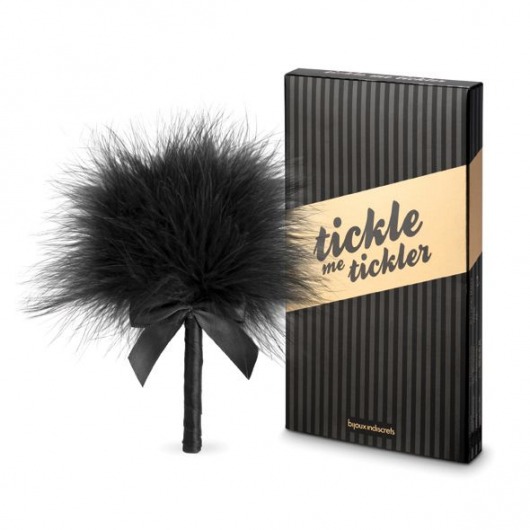 Пуховка для эротических игр Tickle Me Tickler - Bijoux Indiscrets - купить с доставкой в Новокуйбышевске