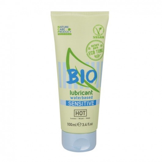 Органический лубрикант для чувствительной кожи Bio Sensitive - 100 мл. - HOT - купить с доставкой в Новокуйбышевске