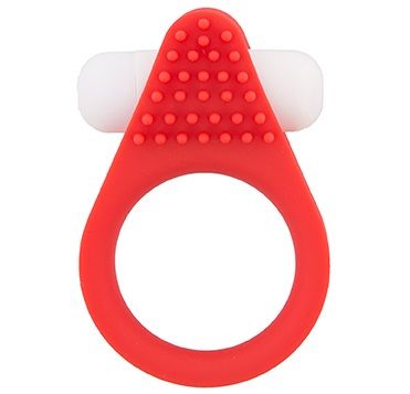 Красное эрекционное кольцо LIT-UP SILICONE STIMU RING 1 RED - Dream Toys - в Новокуйбышевске купить с доставкой